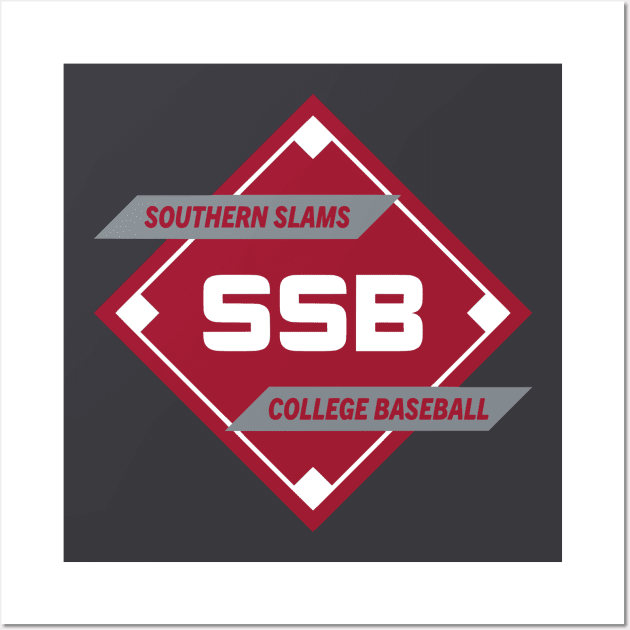 SSB Bama Main Logo Merch Wall Art by Southern Slams